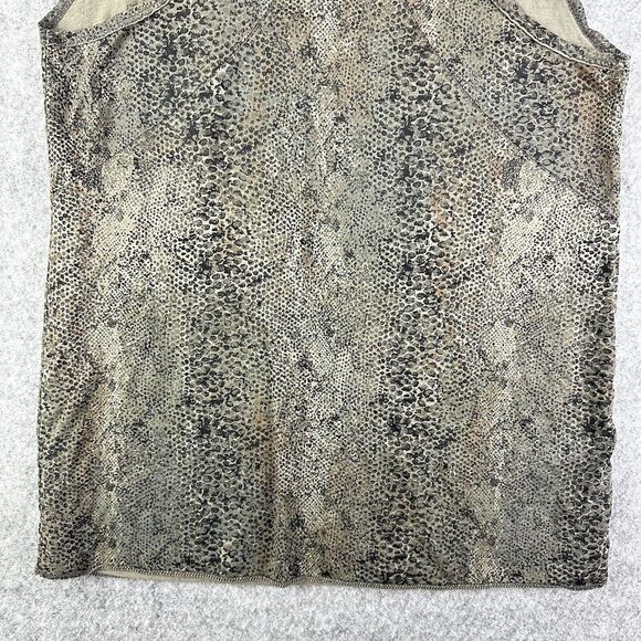 Aritzia Wilfred Tank Top Womens Small Snake Print Pocket Sleeveless Tee Shirt - Picture 7 of 12
